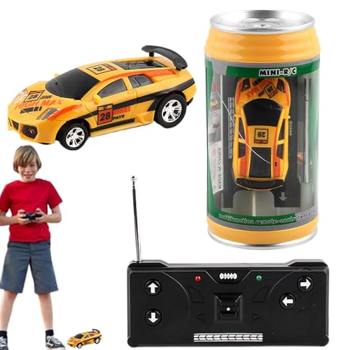 Nybhyjka Ferngesteuertes Auto mit Dosen,Ferngesteuertes Auto | RC-Car-Simulation Drift-Rennwagen-Spielzeug - Hobby RC-Autospielzeug, tragbares ferngesteuertes Fahrzeug für Kindertag, Ostern, von Nybhyjka