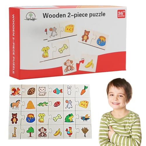 Nybhyjka Puzzle für Kleinkinder, Kleinkind-Puzzles | Lebensmittel-Matching-Rätsel | STEM Kognitives Lernspielzeug, Feinmotorik, Puzzles, Frühpädagogisches Spielzeug für und Mädchen von Nybhyjka