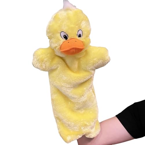 Nybhyjka Stofftiere Handpuppen, Tierhandpuppen - Interaktive Handpuppe | Hautfreundliche interaktive Fingerpuppe für kleine mittelgroße Haustiere Welpe von Nybhyjka