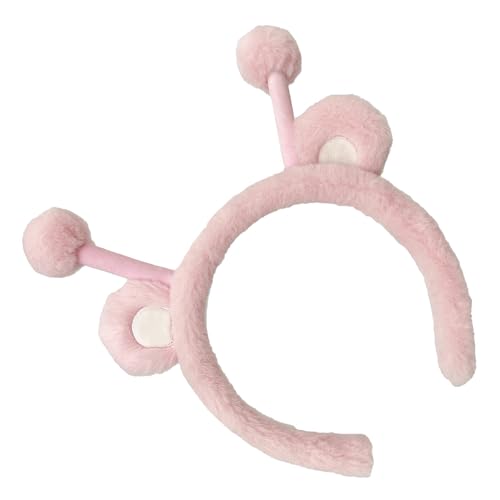 OAJABBGE Delicate Plüschbienen Antennen Stirnband Süßes Cosplay Kopfstücke Fashion Kostüm Accessoire Für Verschiedene Kopfgrößen von OAJABBGE