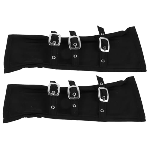 OATIPHO 1 Paar Halloween-Armband Punk-Armschützer Armschienen zum Bogenschießen Wikinger-Armbänder Armwärmer Gothic-Handschuhe Armband im Vintage-Stil Party Cosplay Armschutz Stoff Black von OATIPHO