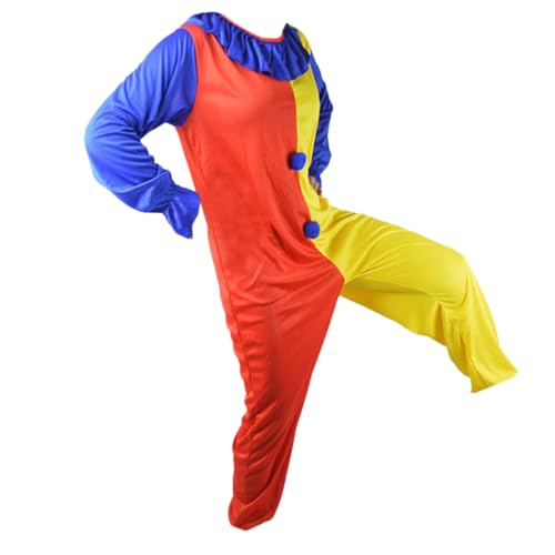 OATIPHO 1 Satz Clownkostüm für Erwachsene Kostüme für Erwachsene Performance-Kostüm für Erwachsene halloween costume halloween kleidung karneval clown kostüm Halloweenkostüm Polyester von OATIPHO