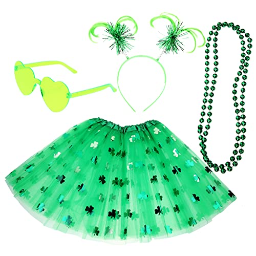 OATIPHO 1 Satz Festival Rock Set Outfit St. Patricks Day Gastgeschenke Kostüm Unterrock in Übergröße St. Patricks Day Rock St Patrick's St. Patrick's Day Cosplay-zubehör Polyester von OATIPHO