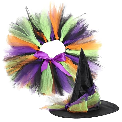 OATIPHO 1 Satz Halloween- -Kinderrockanzug dekoratives Kinderkostüm Festival Kinderkostüm halloween costume halloween kleidung Festival-Hexenkleidung Halloween-Versorgung Polyester von OATIPHO