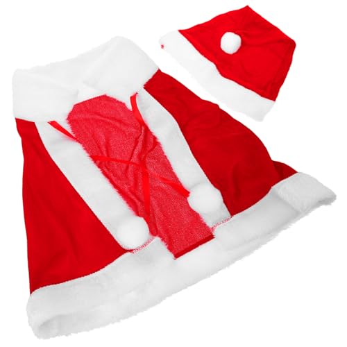 OATIPHO 1 Satz Santa Cape Party Cosplay Kostüm () Weihnachten Weihnachtsbaum Hut weihnachtskleider weihnachtskleider für Weihnachtsmann-Kostümanzug Weihnachtsmann Anzug von OATIPHO