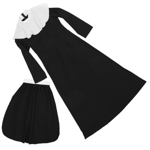 OATIPHO 1 Set Damen Cosplay Requisite Nonnen Outfit Damen Nonnen Outfit Übergröße Halloween Dekorationen Nonnenkleidung Halloween Kostüme Für Frauen Halloween Zubehör Cosplay von OATIPHO