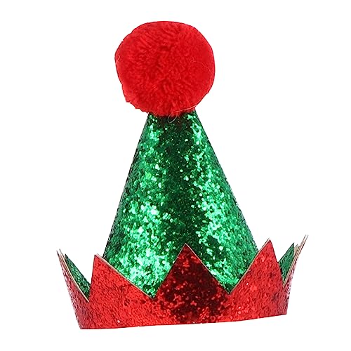 OATIPHO 1Stk Kindergeburtstag Foto Requisiten Glitzer Geburtstagshut glitzernde weihnachtsmütze Säuglingskleidung the hallow halloween schilder Weihnachtsmützen Neuheit Geburtstagshut Baby von OATIPHO