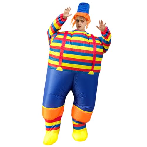 OATIPHO 1Stk Party-Kostüm aufblasbare Kostüme aufblasbarer Weihnachtsanzug Halloween-Clown-Kleid halloween costume halloween kleidung Clown aufblasbare Kleidung aufblasbares Partykostüm von OATIPHO