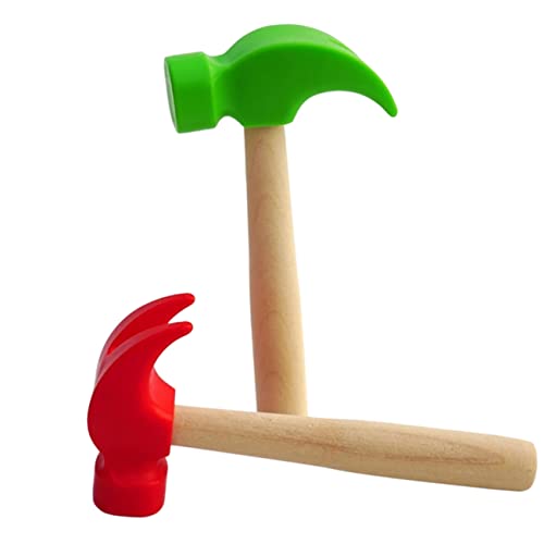 OATIPHO 2St Simulierter Klauenhammer werkzeugset Kinder Werkzeug-Sets Kinder Hammerspielzeug Holz Schlagspielzeug Holz Spielset aus Holz Spielzeuge Mallet-Spielzeug Spielspielzeug vorgeben von OATIPHO