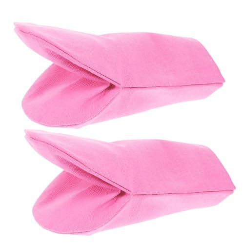 OATIPHO 2Pcs Handgezogene Puppen Geschichten Erzähl Handpuppen DIY Handpuppen Monster Handpuppen Filz Sockenpuppen Handpuppen Handschuhe Handpuppen Für DIY Finger Puppet Canvas Pink von OATIPHO