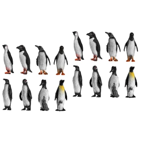 OATIPHO 32 Teiliges Pinguinmodell Spielzeug Für Vorschulkinder Tierstatue Figuren Für Pinguin Tierspielzeug Pinguinspielzeug Tiertischdekoration Kinder Lernspielzeug von OATIPHO