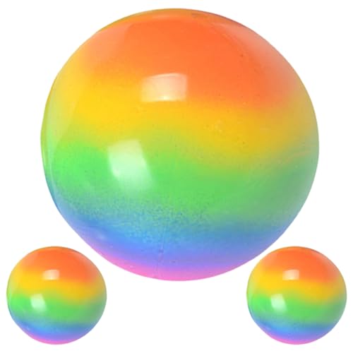 OATIPHO 3St Flipper zurück Spielzeug dekomprimieren Teigball Stressball Geschenke für kleine Geschenke entspannende Entlüftungsbälle Druckbälle Weihnachten Entlüftungskugel Geschenktasche von OATIPHO