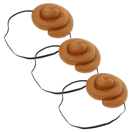 OATIPHO 3st Mütze Soda-hut Kostüm Hut Übertriebener Hut Hut Lustiger Partyhut Performance-hut Cosplay-kappe Hüte Für Kinder Lustiger Kopfschmuck Partyhüte Für Poop-hut Pvc Brown von OATIPHO