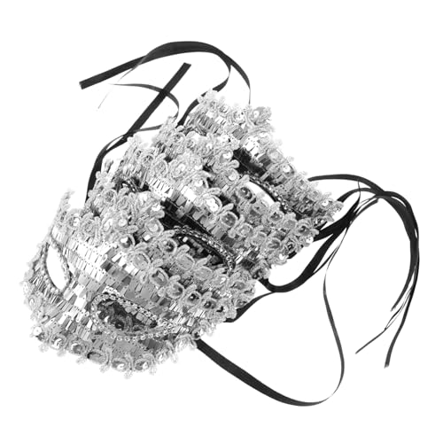 OATIPHO 5 Stück Glänzende Halbgesichts Masken Damen Karneval Party Maske mit Funkelnden Verzierungen für Ball Kostüm Zubehör OATIPHO 5 Stück Glänzende Halbgesichts Masken Damen Karneval Party Maske mit Funkelnden Verzierungen für Ball Kostüm Zubehör von OATIPHO