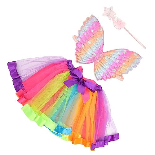 OATIPHO Engelskostüm Für Mädchen Mit Flügeln Und Heiligenschein Federn Und Haarreif Ideales Cosplay Outfit Für Halloween Karneval Und Motto Partys Schickes Engel Set Für von OATIPHO