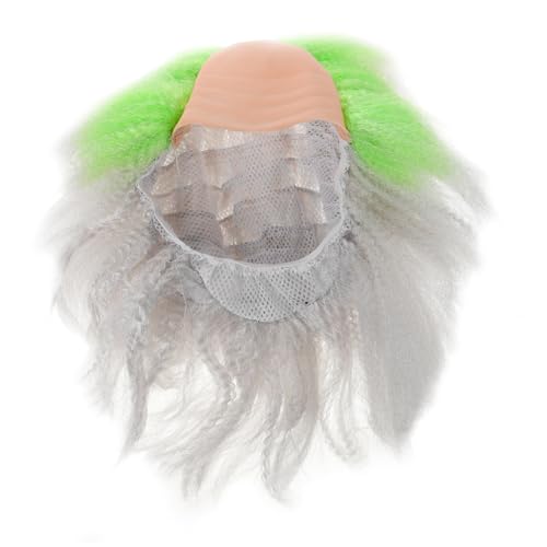 OATIPHO Erzmagier-perücke Herrenperücken Realistisch Synthetische Perücke Lustige Perücke Glatze Perücke Maskenparty-perücken Halloween-perücke Halloween-Cosplay-perücke Chemische Faser von OATIPHO