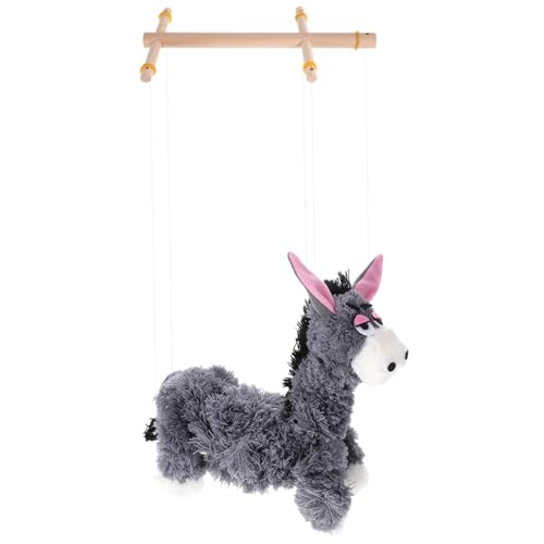 OATIPHO Esel-Marionette Einhorn-Marionette Puppen Und Puppentheater Marionettenpuppenspielzeug Lichtsockel Led Chinesische Vogelpuppe Handpuppen Eltern Tier Kind Plüsch Requisiten Mädchen von OATIPHO