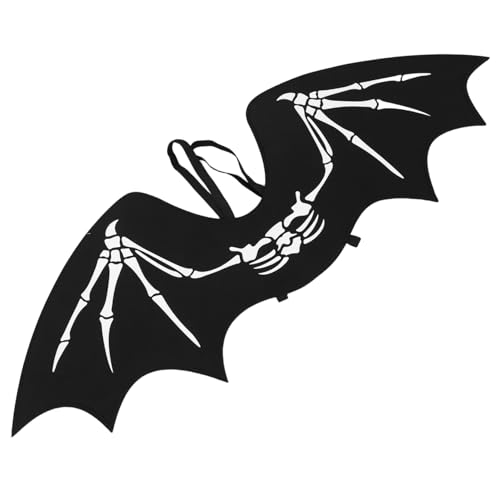 OATIPHO Halloween Bat Wings Kostüm für Erwachsene Verstellbare Schwarze Flügel für Bühne Cosplay Party Realistisch Leicht Vielseitig für Mädchen und Frauen OATIPHO Halloween Bat Wings Kostüm für Erwachsene Verstellbare Schwarze Flügel für Bühne Cosplay Party Realistisch Leicht Vielseitig für Mädchen und Frauen von OATIPHO