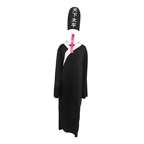 OATIPHO Vergänglichkeit Geist Halloween Kostüm Set Bequemes Damen Cosplay Outfit für Partys Gruselige Horror Kostüme Verstärkt von OATIPHO