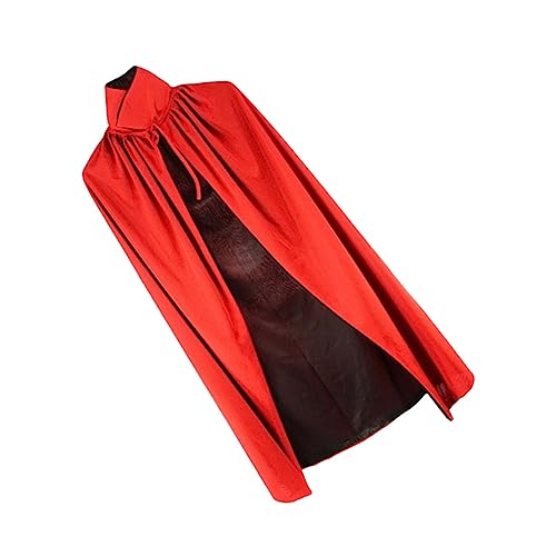 OATIPHO Halloween Vampir Umhang Mit Kapuze Doppelseitiger Schwarzer Und Roter Cape Für Cosplay Und Halloween Feiern Unisex Ideal Für Kostümparty Und Bühnenaufführungen von OATIPHO