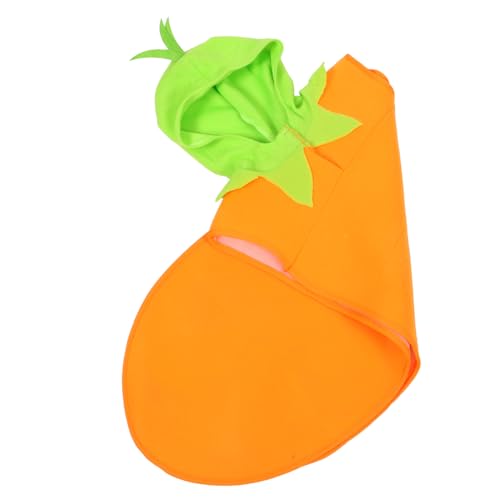 OATIPHO Karottenkostüm Karotte Kostüm Outfits Buzz-Kostüm Cosplay-Party-Requisite kinderkostüme igelkostümkinder Karottenkleidung Cosplay-Dekorationen Polyester (Polyester) Orange von OATIPHO