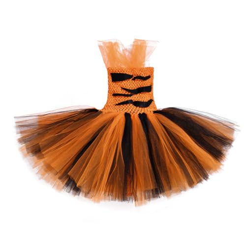 OATIPHO Kinderröcke halloween costume halloween kleidung kinderkleidung kleidung dress for clothes Partyrock für Mädchen Tutu-Rock für Mädchen Röcke für Mädchen Orange von OATIPHO