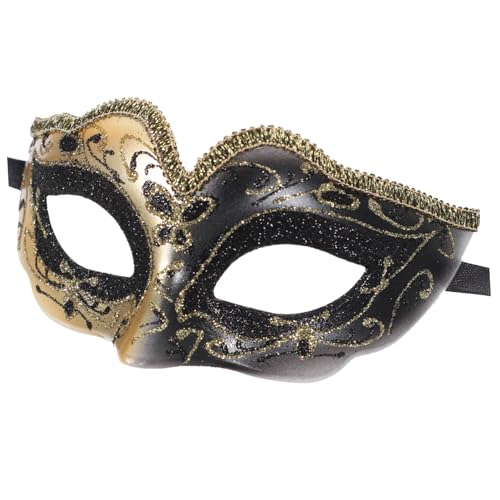 OATIPHO Kostü Maske Für Venezianische Halbmaske Mit Glitzer Für Halloween Karneval Und Maskenball Dekorative Maske Für Kostümparty Und Fasching von OATIPHO