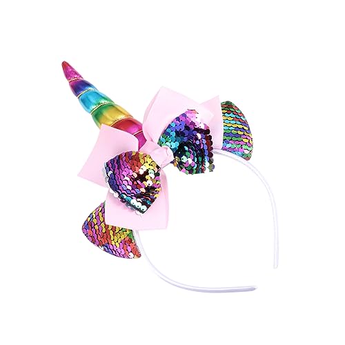 OATIPHO Mädchen Einhorn Haarreif Bunte Cosplay Haaraccessoires Für Kindergeburtstagsfeiern Festlichkeiten Und Aufführungen Und Dekorativ OATIPHO Mädchen Einhorn Haarreif Bunte Cosplay Haaraccessoires Für Kindergeburtstagsfeiern Festlichkeiten Und Aufführungen Und Dekorativ von OATIPHO