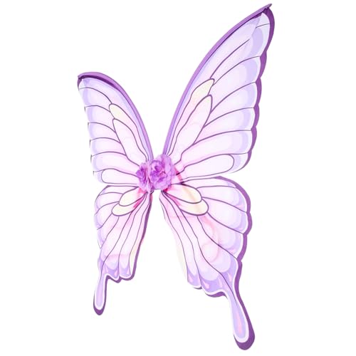 OATIPHO Ostern Verkleiden Flügel Schmetterlingskostüm Für Erwachsene Schmetterling Kostüm Schmetterlinge Partyzubehör Partygeschenke Feenpartyzubehör Violet Polyester von OATIPHO