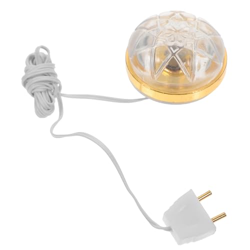 OATIPHO Puppenhaus-Kronleuchter deko für детские игрушки Puppenhausmöbel Miniatur deckenleuchten pendelleuchte Minilicht Mini-Deckenlampe Handwerk Plastik von OATIPHO