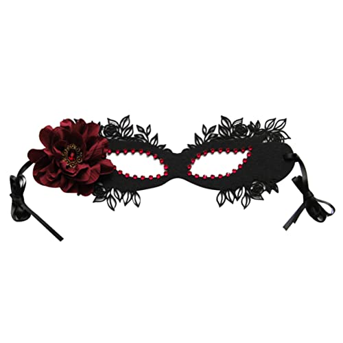 OATIPHO Rose-Diamant- halloween halloween assecoires masken zu halloween Maskenball Maskerade-Party- Kostüme für Masken für Party Cosplay- Stoff von OATIPHO