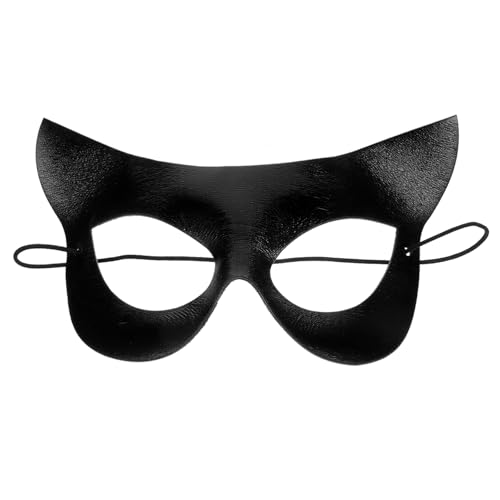 OATIPHO Schwarze Augen Halbgesichtsmaske Für Halloween Elegante Maskerade Maske Für Kostümpartys Bälle Und Verkleidungen Ideal Für Damen Und Herren Schwarz Vielseitig Einsetzbar von OATIPHO