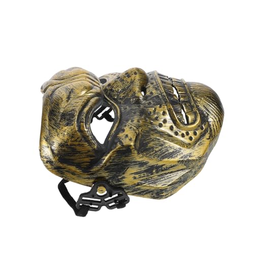 OATIPHO Spartanische Maske Rittermaske Gold- Und Silbermaske Rollenspielmaske Herrenmaske Kleidung Maske Junge Maske Halloween-maske Retro-maske Griechische Maske Plastik Golden von OATIPHO