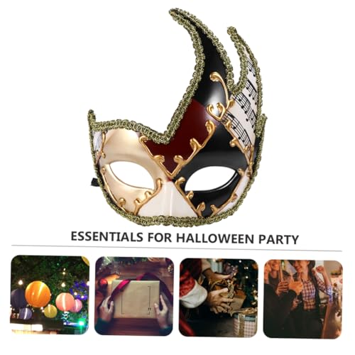 OATIPHO Vintage Maske Für Halloween Halbmaske Für Karnevals Und Maskerade Partys Dekorative Gesichtsbedeckung Für Erwachsene Und Perfekte Kostü Accessoire Für Fasching von OATIPHO