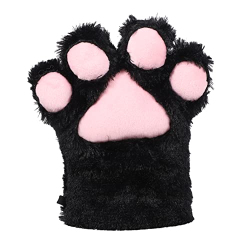 OATIPHO Katzenpfoten Handschuhe Kind Üsch Katzenklauen Handschuhe Für Warme Cosplay Handschuhe Mit Katzenkrallen Design Ideal Für Fasching Und Tierisches Mit Katzen Kuschelig Und Bequem von OATIPHO