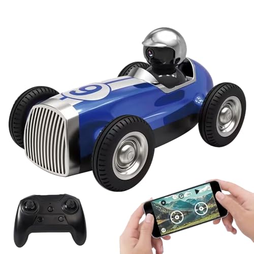 OBEST Ferngesteuertes Auto mit Sound und Kamera,2.4GHz WiFi Intelligentes Go-Kart,Steuerung über Mobile App und Fernbedienung,Geschenke für Kinder und Erwachsene von OBEST