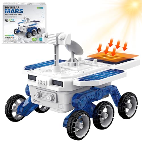 OBEST Solar Auto Roboter Kinder Spielzeug ab 8 Jahre,DIY STEM Experimente Bauspielzeug Kit für Kinder,Weihnachten Geburtstag Ostern Geschenke Spielzeug für 9 10 11 12 Junge Mädchen von OBEST