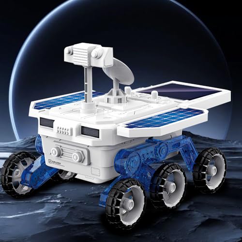 OBEST Solar Roboter Bausatz Kinder Spielzeug,Solarauto Modell DIY STEM Experimente Bauspielzeug für Kinder,Geschenke solar Roboter Kinder ab 8 Jahre 9 10 11 12 13 14 Junge Mädchen von OBEST