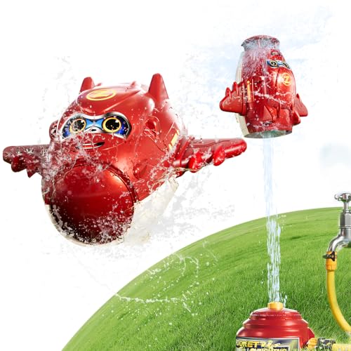 OBEST Sprinkler Spielzeug für Kinder, die Höhe Kann 20M Erreichen, Sommer Raketensprinkler im Freien,Niedliches Cartoon Wasserspiel, Geeignet für Gärten, Höfe, Rasen, Partys OBEST Sprinkler Spielzeug für Kinder, die Höhe Kann 20M Erreichen, Sommer Raketensprinkler im Freien,Niedliches Cartoon Wasserspiel, Geeignet für Gärten, Höfe, Rasen, Partys von OBEST