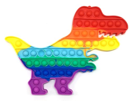 Pop It! Rainbow Dinosaurier XXL (Kinderspiel) von OBILO