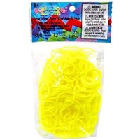 Rainbow Loom® Gummibänder Gelb von OBILO