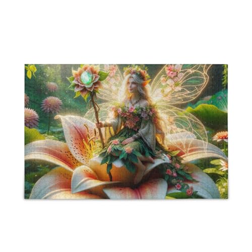 1000 Teile Puzzle Blume Flügel Herausfordernd Puzzle Spiel Spaß Familie Aktivität von ODAWA