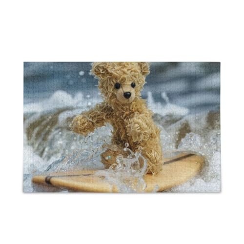 Cool Bear Puzzles 500 Teile Puzzle Spiel Home Wall Artwork Challenge Puzzles für Erwachsene von ODAWA