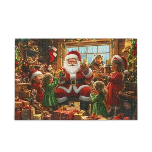 Cozy Christmas Celebration Puzzles 500 Teile Puzzle Puzzle Spiel Home Wall Artwork für Erwachsene Familien von ODAWA