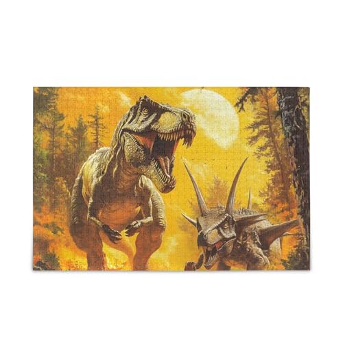 Dinosaurier Abenteuer Puzzle 500 Teile Puzzle Puzzle für Erwachsene Familien von ODAWA