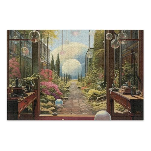 Scenery Jigsaw Puzzle 500 Teile Puzzle Pädagogisches und Lernpuzzle Lustiges Puzzle für Erwachsene von ODAWA