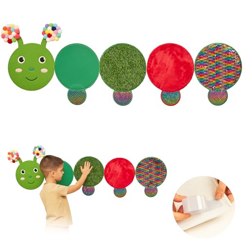 ODOXIA Sensorik-Wand Raupe | Sensorik-Panels | Sensorik-Matten | Must-Haves Sensorik-Raum | Sensorik-Ausstattung | Spielzeug | Sensorik-Quadrate | Raupen-Wand Sensory Wall v2 (Caterpillar) von ODOXIA