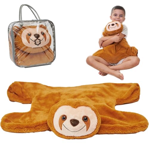 ODOXIA Gewichtstiere Kinder | Weighted Stuffed Animal | Gewichtskuscheltier | Weighted Lap Sloth | Gewicht Kuscheltier für sensorische Bedürfnisse | 2.3 KG von ODOXIA