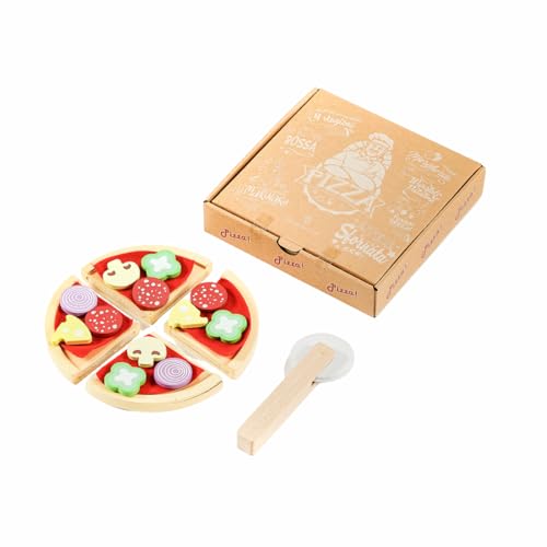 Maisonelle Nature - Pizza Take Away aus Holz Spielzeug für Kinder Maisonelle Nature - Pizza Take Away aus Holz Spielzeug für Kinder von ODS