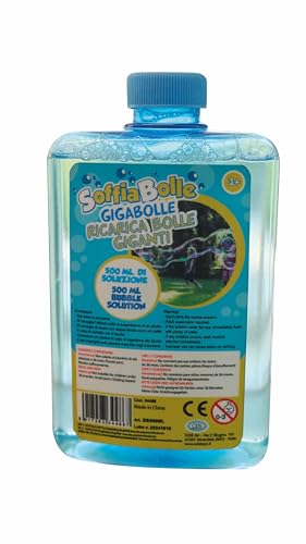 ODS - Riesige Nachfüllpackung 500 ml mit Blasen, Lösung für große und Starke Blasen, Spiel für Kinder und Aktivitäten im Freien, 34486 ODS - Riesige Nachfüllpackung 500 ml mit Blasen, Lösung für große und Starke Blasen, Spiel für Kinder und Aktivitäten im Freien, 34486 von ODS